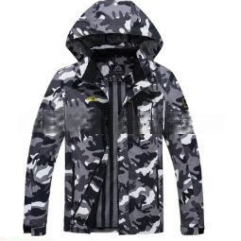 Long Sleeve Hooded Jacket Coat