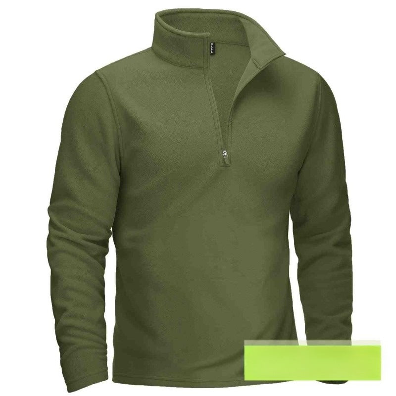 Zamek Sweter z Kołnierzem Stójką