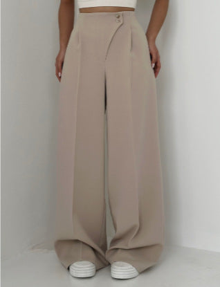 Taliare wąskie spodnie o prostym kroju