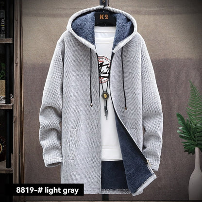 Kardigan męski z dzianiny