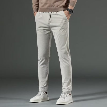Men's sztruksowe spodnie casual