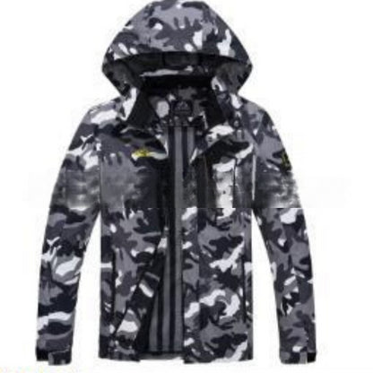 Long Sleeve Hooded Jacket Coat