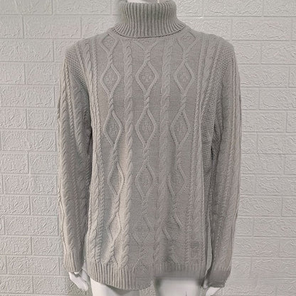 Men's golf sweter z dzianiny