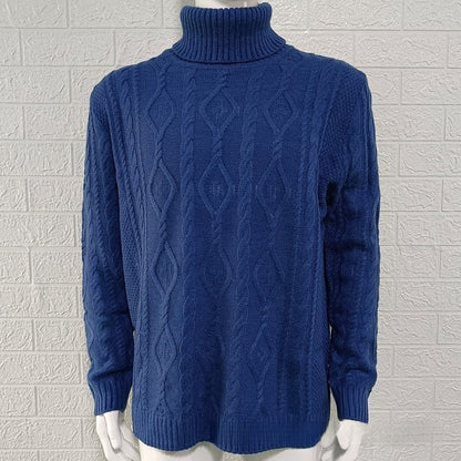Men's golf sweter z dzianiny