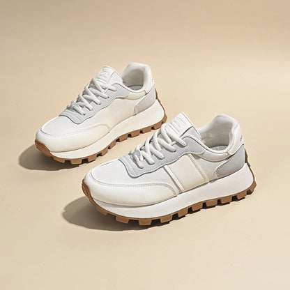 Koreańska wersja podwyższonych butów casual z LOGO