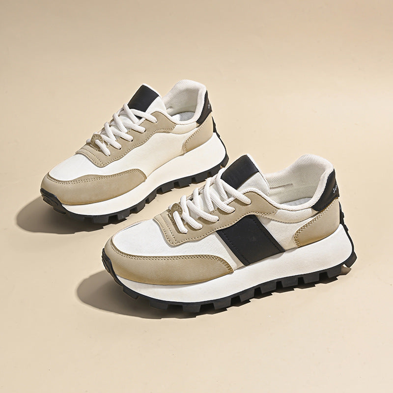 Koreańska wersja podwyższonych butów casual z LOGO