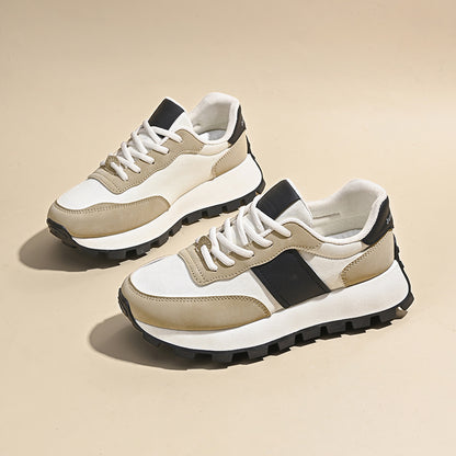 Koreańska wersja podwyższonych butów casual z LOGO