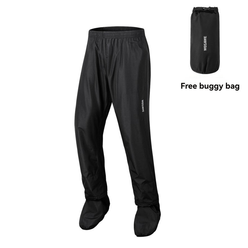 Outdoorowy strój przeciwdeszczowy do jazdy na rowerze