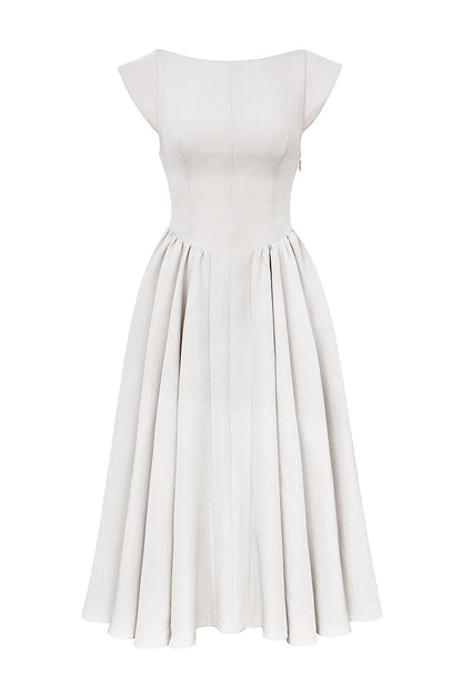 Lekka sukienka bez rękawów