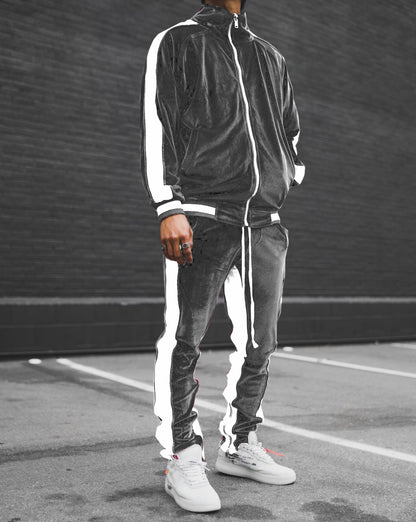 Contrast Gold Velvet Garnitur Męski