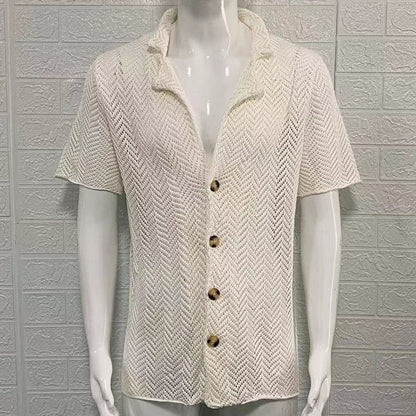 Hollow Sweter Męski