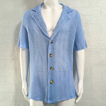 Hollow Sweter Męski