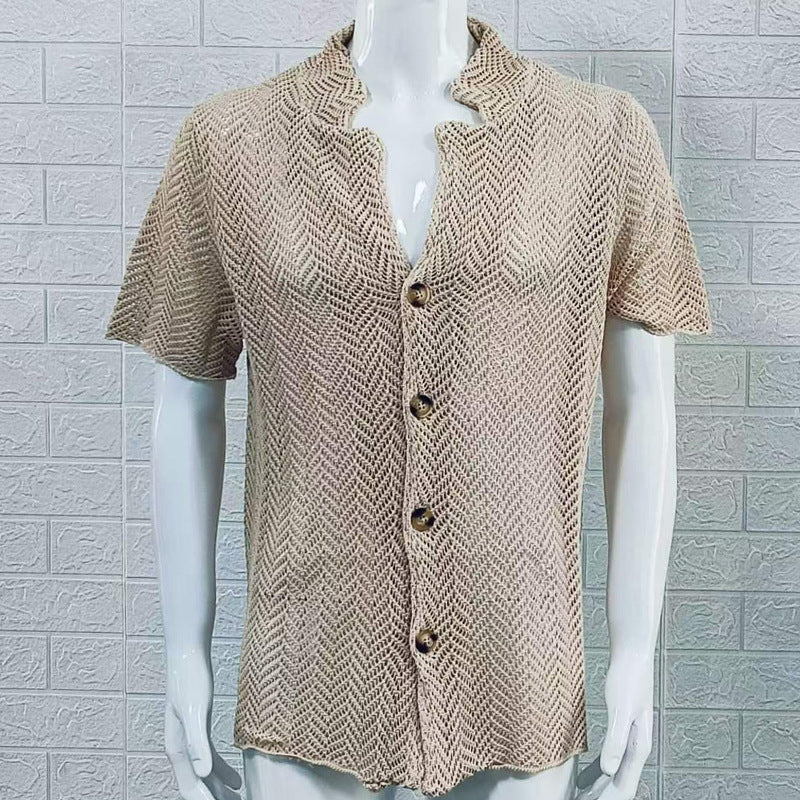 Hollow Sweter Męski