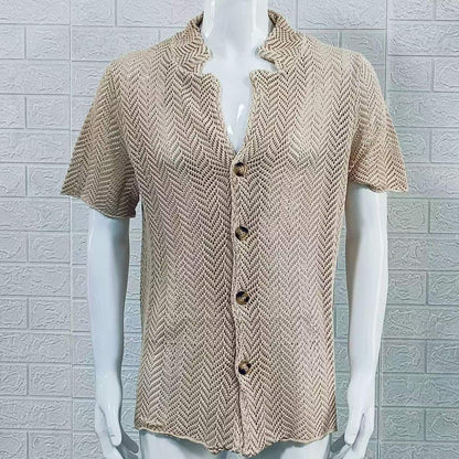 Hollow Sweter Męski