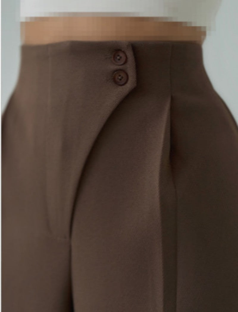 Slim-Fit proste spodnie