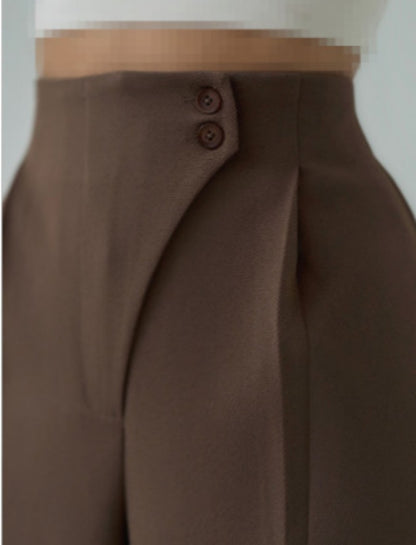 Slim-Fit proste spodnie