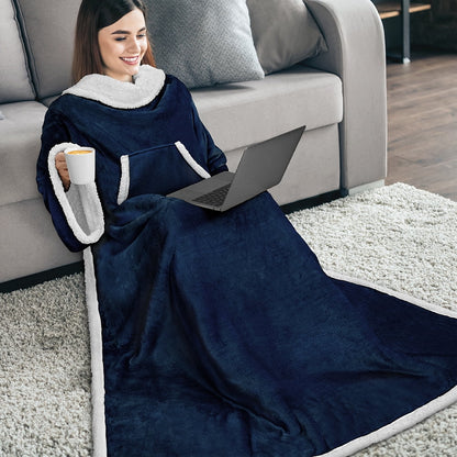 Debesėlis – švelnus TV pledukas su kailiuku