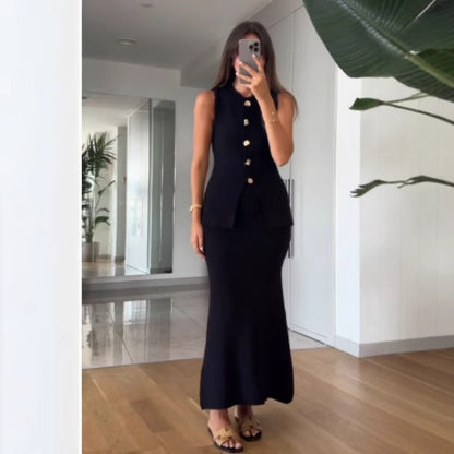 Solidna spódnica biodrówka o dopasowanym kroju